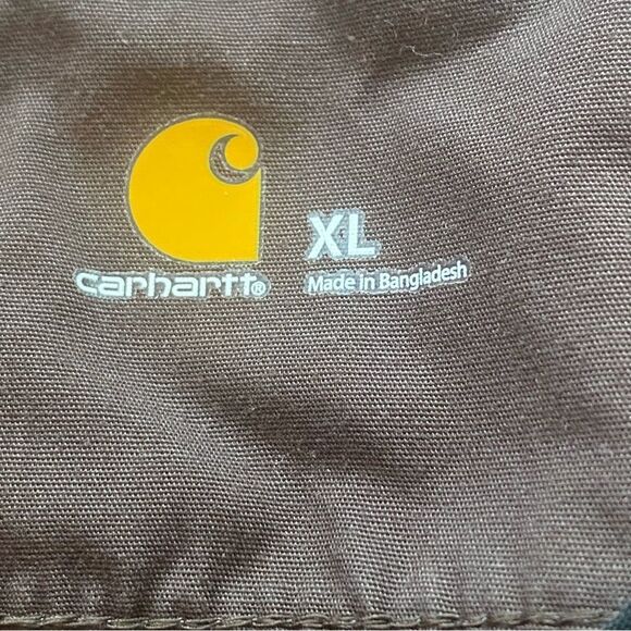 Carhartt Black Ripstop Utility Short Sleeve Scrub Top Size XL - Picture 3 of 13